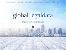 Tablet Screenshot of legal-data.net